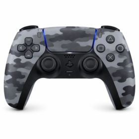 Sony Playstation 5 Official Dual Sense Controller Grey Camouflage